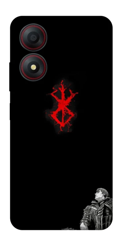 Чохол на ZTE Blade A34 4G berserk black фото 1 з 1