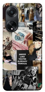 Чехол на Oppo A58 4G Fashion collage ver.11 фото 1 из 1