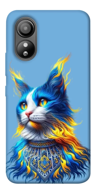 Чехол на ZTE Blade L220 Кот патриот фото 1 из 1