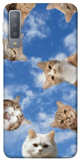 Чохол на Samsung A750 Galaxy A7 (2018) Сats фото 1 з 1