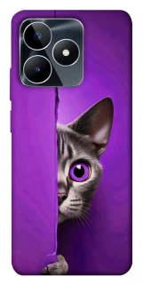 Чохол на Realme C53 Кіт-підглядач фото 1 з 1