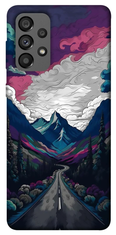Чехол на Samsung Galaxy A73 5G Нарисованные горы фото 1 из 1
