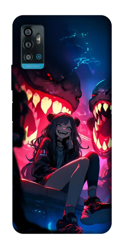 Чохол на ZTE Blade A71 Anime girl фото 1 з 1