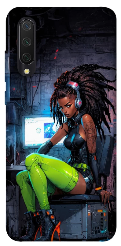 Чехол на Xiaomi Mi CC9 / Mi 9 Lite Cyber girl фото 1 из 1