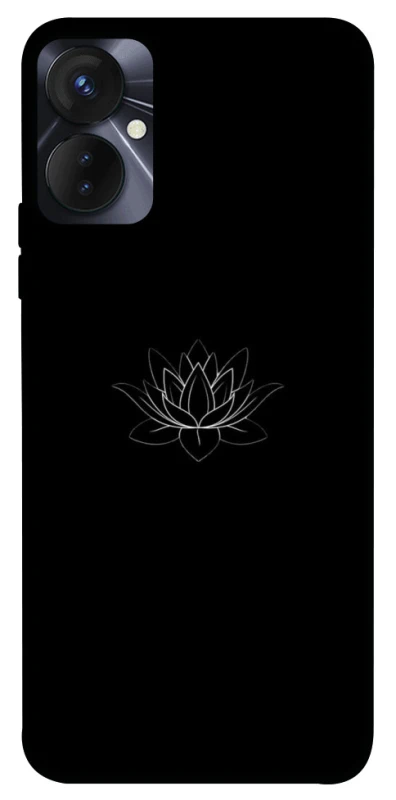 Чехол на TECNO Spark 9 Pro Black Lotus фото 1 из 1