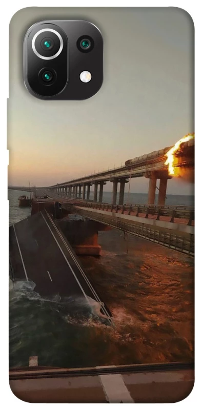 Чохол на Xiaomi Mi 11 Lite Кримський міст втомився фото 1 з 1
