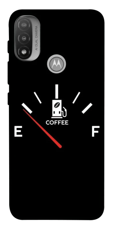 Чехол на Motorola Moto E20 Сoffee speedometer фото 1 из 1