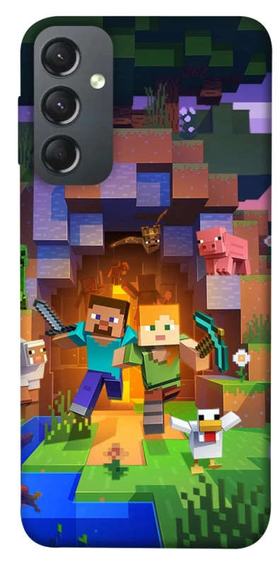 Чехол на Samsung Galaxy A24 4G Minecraft game фото 1 из 1