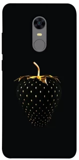 Чехол на Xiaomi Redmi 5 Plus / Redmi Note 5 (Single Camera) Черная клубника фото 1 из 1