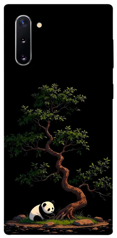 Чохол на Samsung Galaxy Note 10 Panda and tree фото 1 з 1