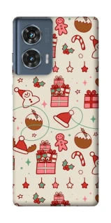 Чохол на Motorola Edge 50 Новорічний v14 фото 1 з 1
