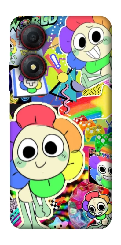Чохол на ZTE Blade A34 4G Dandy world collage фото 1 з 1