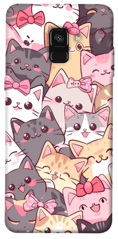 Чохол на Samsung A530 Galaxy A8 (2018) Cute Cat фото 1 з 1