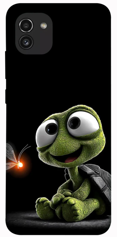 Чехол на Samsung Galaxy A03 Funny turtle фото 1 из 1