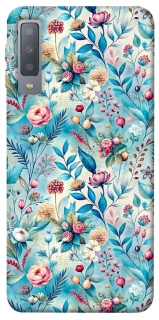 Чохол на Samsung A750 Galaxy A7 (2018) Floral design ver.5 фото 1 з 1