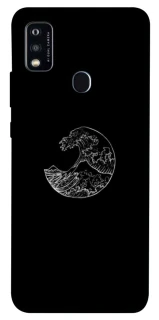 Чохол на ZTE Blade A51 Black tsunami фото 1 Чохол на ZTE Blade A51 Black tsunami фото 1 з 1
