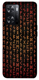 Чехол на Oppo A77s Руны фото 1 из 1