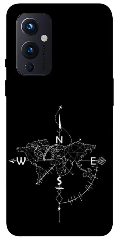 Чехол на OnePlus 9 Travel Map фото 1 из 1