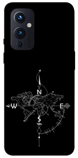 Чехол на OnePlus 9 Travel Map фото 1 из 1