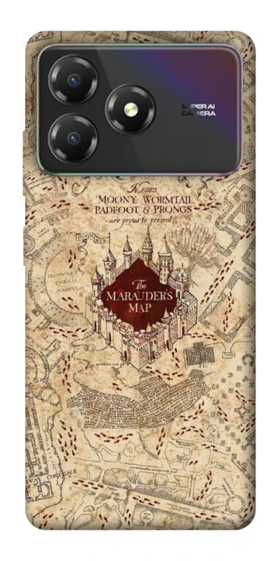 Чехол на ZTE Blade A36 Harry Potter Marauder's Map фото 1 из 1