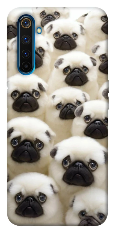 Чохол на Realme 6 Pro Doggy Pug Love фото 1 з 1