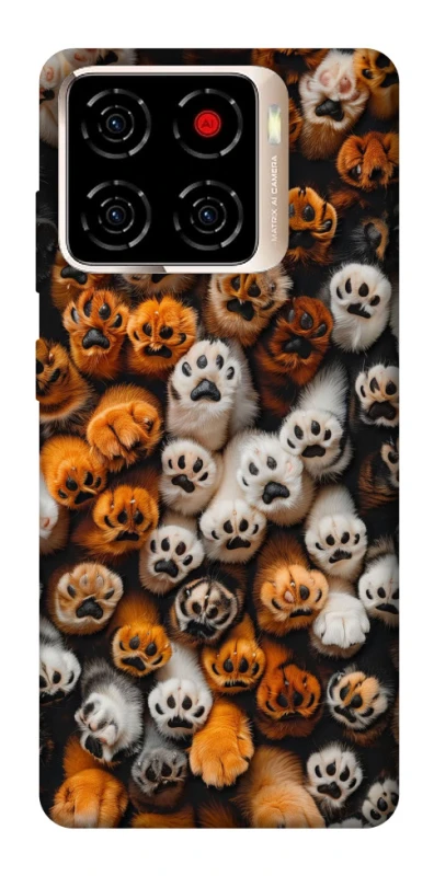 Чехол на ZTE Blade A56 Сat paws фото 1 из 1