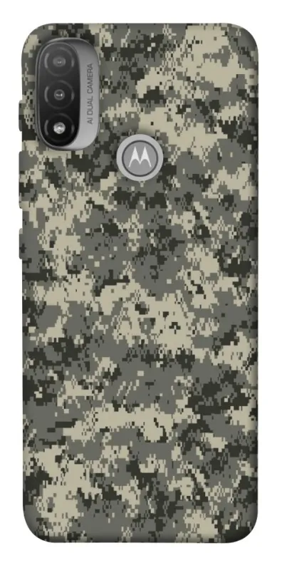 Чохол на Motorola Moto E20 Camouflage v25 фото 1 з 1