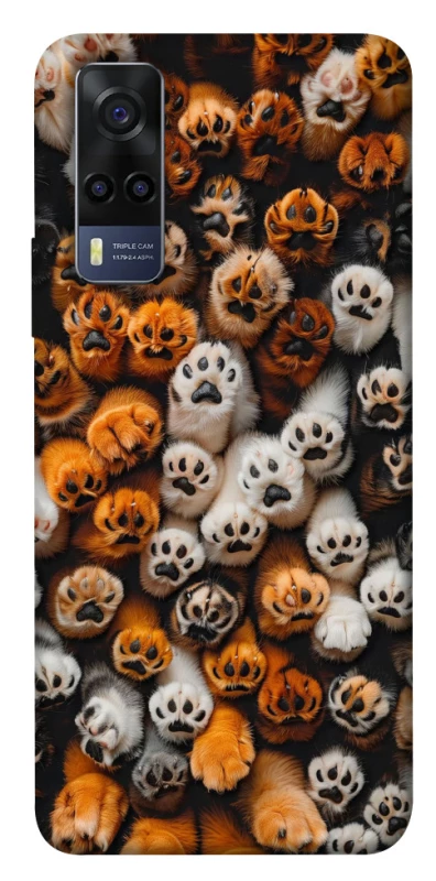 Чохол на Vivo Y53s Сat paws фото 1 з 1