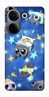 Чохол на TECNO Camon 20 Pro (CK7n) Pebble kitten stars фото 1 з 1