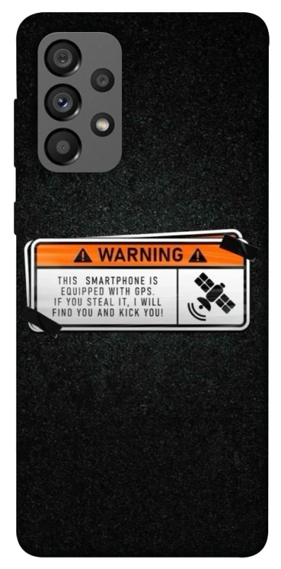 Чохол на Samsung Galaxy A73 5G Warning фото 1 з 1