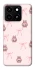 Чохол на ZTE Blade A35 4G Pink bows and Labubus фото 1 з 1