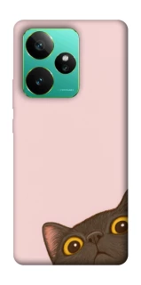 Чехол на Realme GT 7 Peeping cat фото 1 Чехол на Realme GT 7 Peeping cat фото 1 из 1