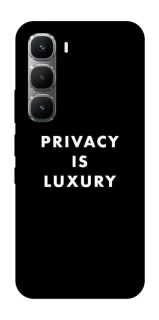 Чехол на Infinix Hot 60 Pro Privacy is luxury фото 1 из 1