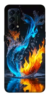 Чохол на Oppo Reno 5 4G Water And Fire фото 1 з 1