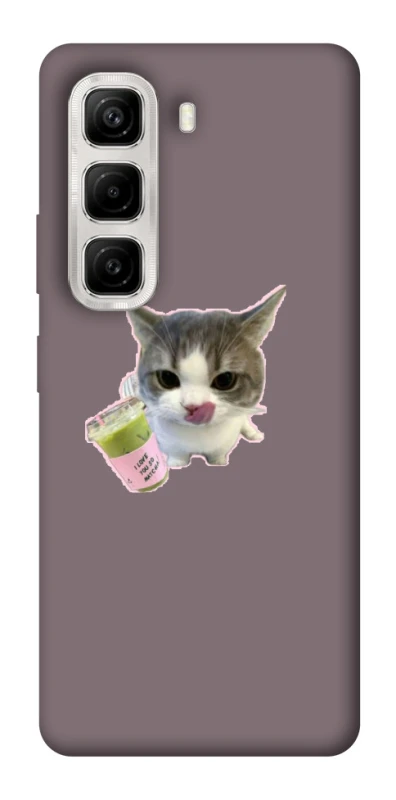 Чохол на Infinix Hot 50 4G cat matcha фото 1 з 1