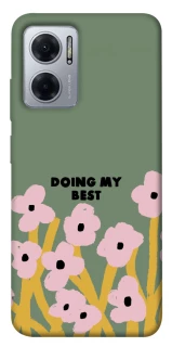 Чохол на Xiaomi Redmi Note 11E Doing my best фото 1 Чохол на Xiaomi Redmi Note 11E Doing my best фото 1 з 1