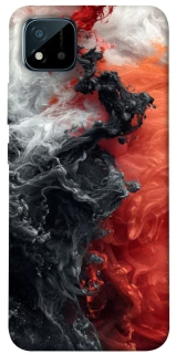 Чохол на Realme C20 Black and Red фото 1 з 1
