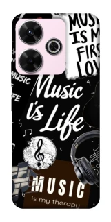Чохол на Xiaomi Poco M6 4G Music is Life фото 1 з 1