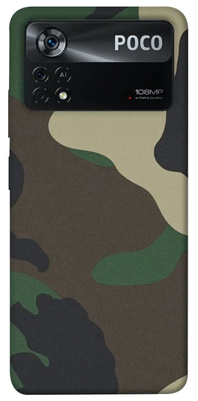 Чехол на Xiaomi Poco X4 Pro 5G Camouflage v8 фото 1 из 1
