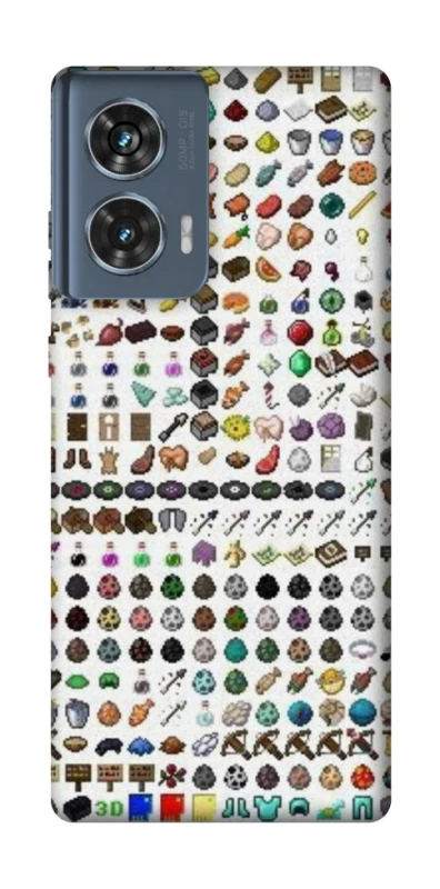 Чохол на Motorola Edge 50 Minecraft v2 фото 1 з 1