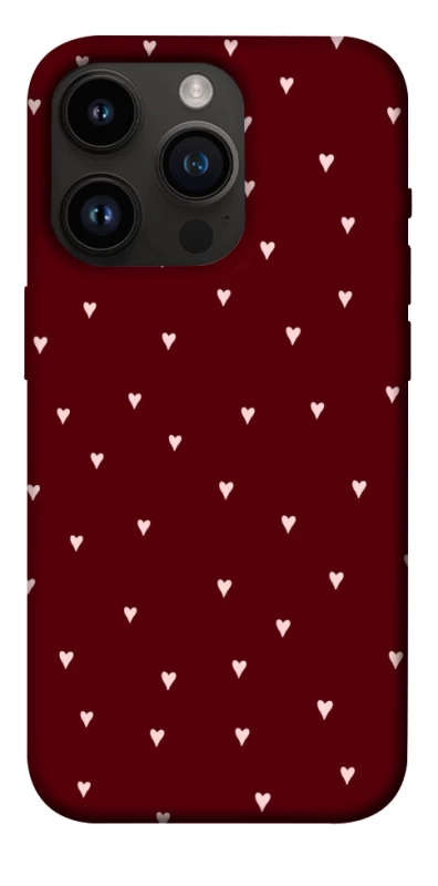 Чехол на Apple iPhone 14 Pro (6.1") Smal hearts фото 1 из 1