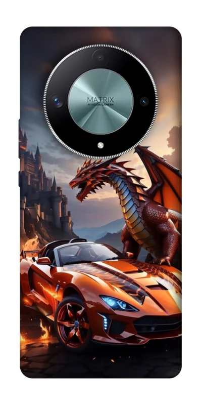 Чохол на Huawei Magic6 Lite Сar and dragon фото 1 з 1