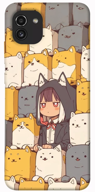 Чехол на Samsung Galaxy A03 Like a cat фото 1 из 1