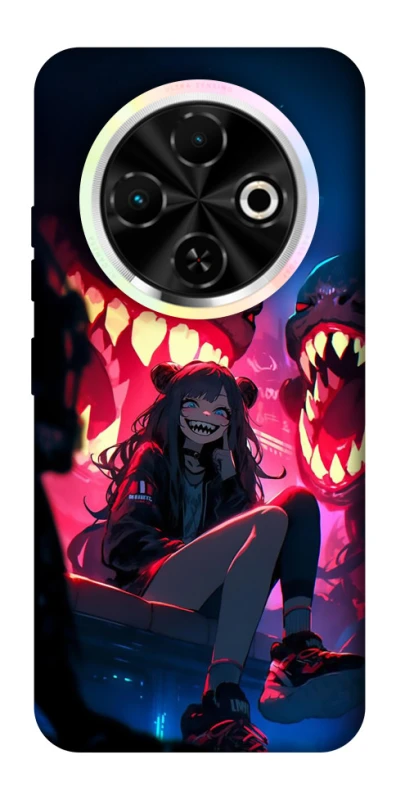 Чохол на TECNO Spark 30C Anime girl фото 1 з 1