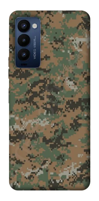 Чохол на TECNO Camon 18 Pro Camouflage v32 фото 1 з 1