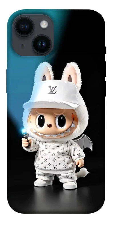 Чехол на Apple iPhone 14 (6.1") Labubu with flashlight ver.1 фото 1 из 1