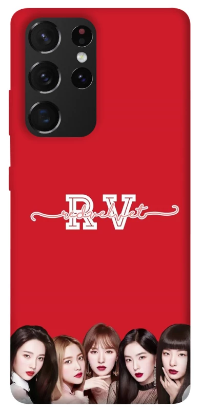 Чохол на Samsung Galaxy S21 Ultra RED VELVET v3 фото 1 з 1