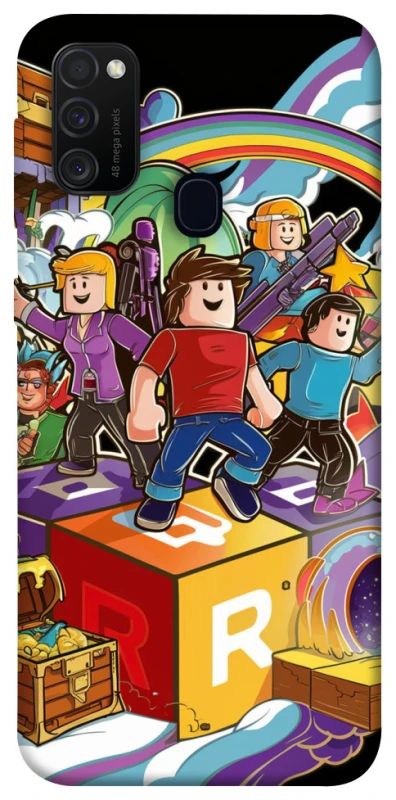Чохол на Samsung Galaxy M30s / M21 Roblox family фото 1 з 1