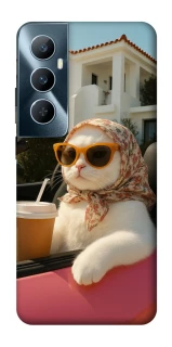 Чехол на Realme C65 4G Stylish Cat Cruise фото 1 из 1