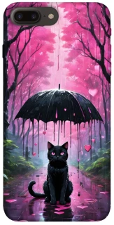 Чохол на Apple iPhone 7 plus / 8 plus Black cat фото 1 з 1